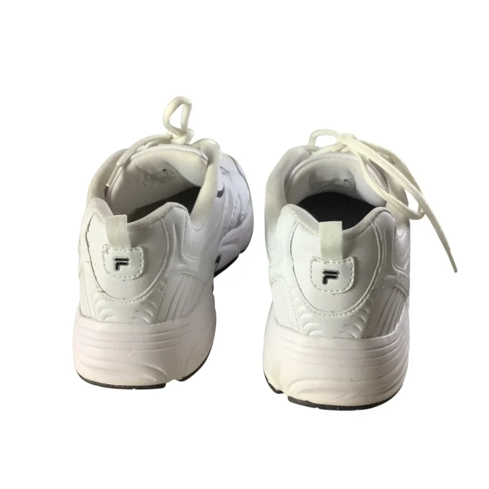 Fila Classic Sneakers Mens 13 White Athletic Walking Chunky Dad Shoes Athleisure